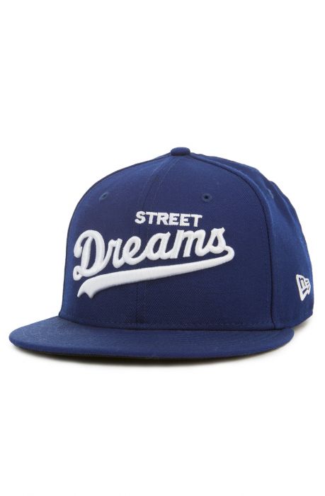 Major League Fitted Hat in Blue