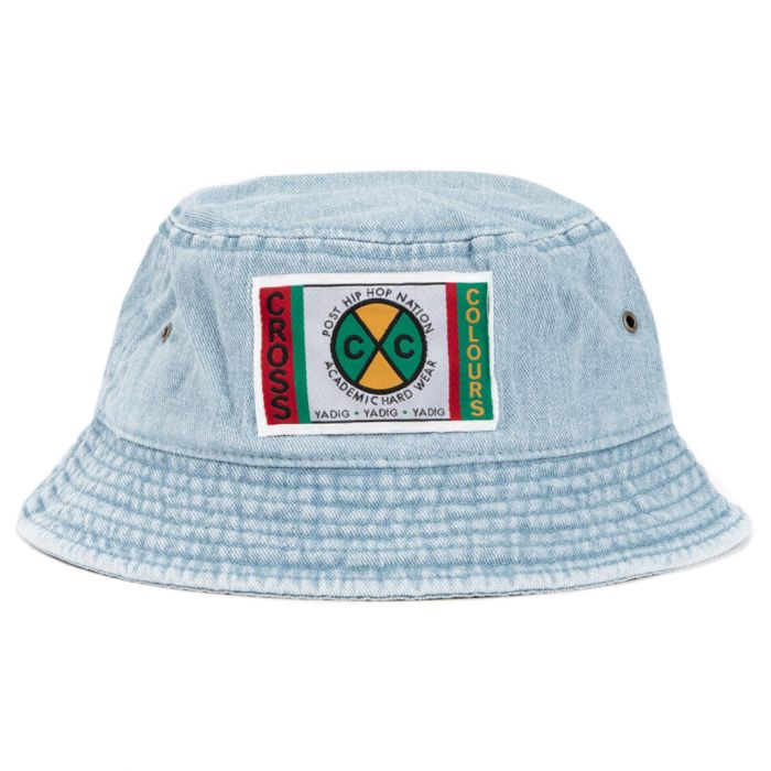 CROSS COLOURS Denim Bucket Hat - Light Indigo C313LBS-LTIN - Karmaloop