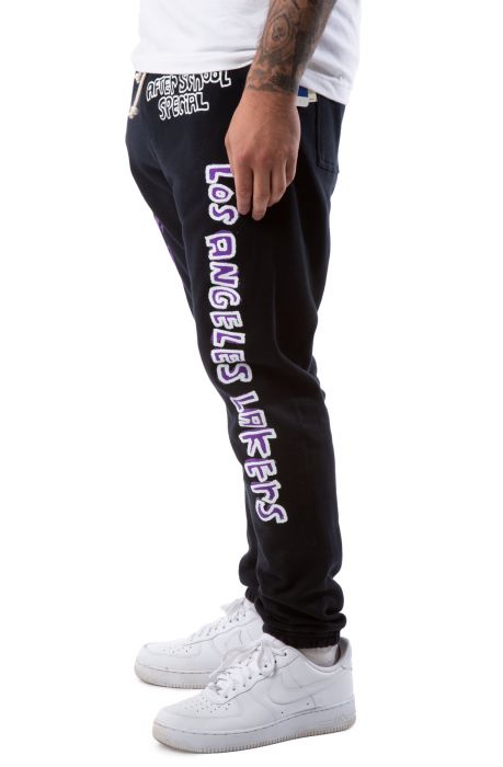 vintage lakers sweatpants