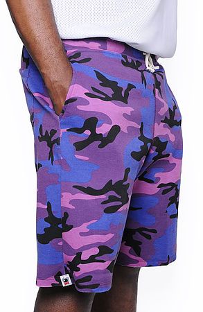 The Purple Haze Shorts in Camo