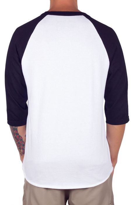 Cant Stop Wont Stop White Baseball Tee