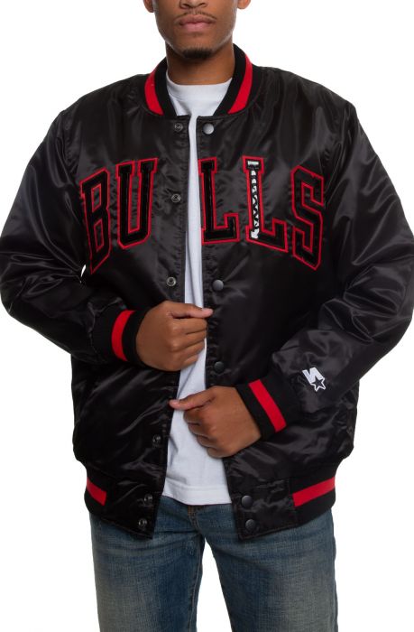 STARTER Chicago Bulls Jacket LS930168CGB - Karmaloop