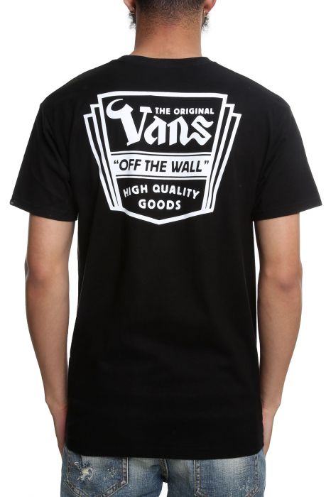 VANS The Men's High Quality Short Sleeve in Black VN0A3W1PBLK - Karmaloop