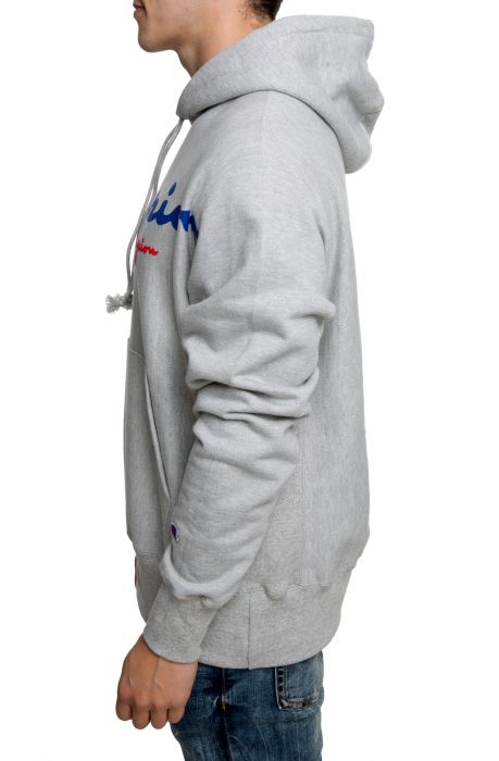 Reverse Weave Pullover Hoodie