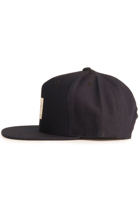 The Game Association Snapback Hat in Black