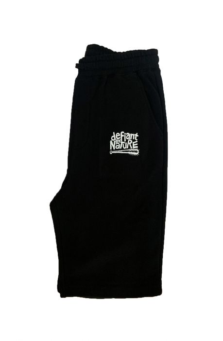 STILL PROUD DEFIANT BY NATURE Black Fleece-Shorts SP00-92 - Karmaloop