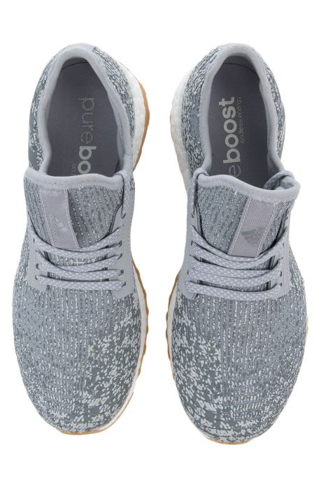 The Pure BOOST X ATR in Mid Grey, Grey and Silver