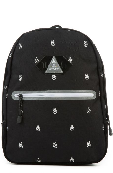 The Salute Backpack in Triangle Polka Dot