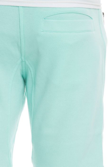 The Laurencio Fleece shorts in Mint