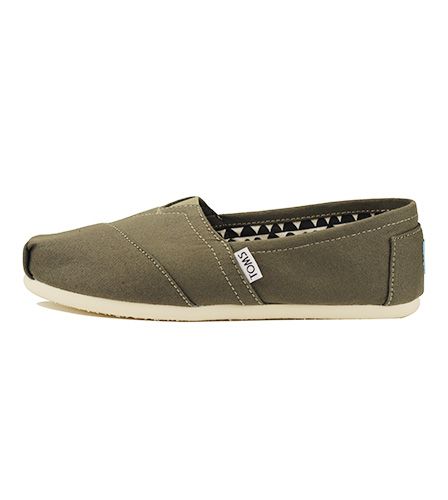 toms tarmac olive suede