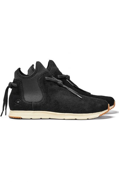 The Brohm Lite Sneaker in Black & Light Bone