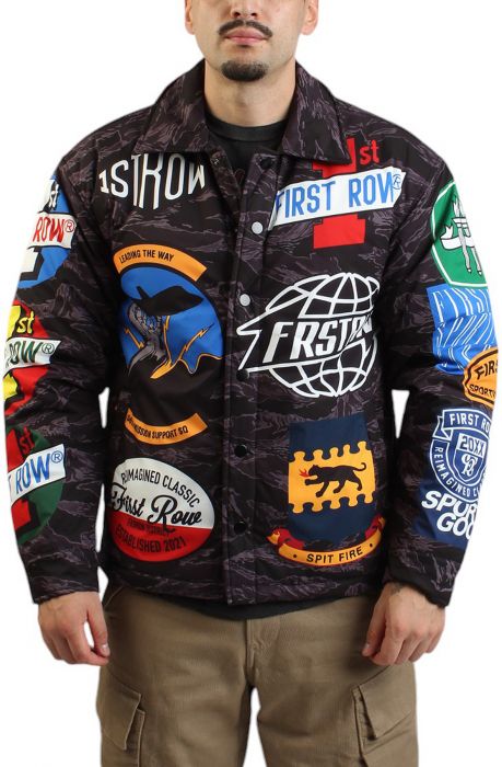 Nylon Embroidered Jacket