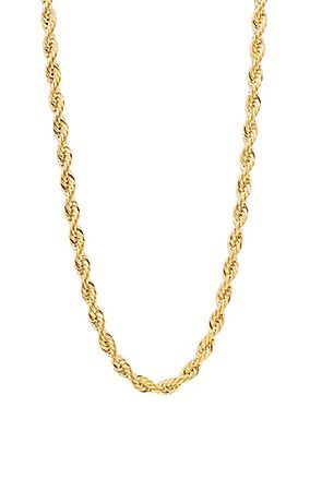 The Rope Necklace in Gold