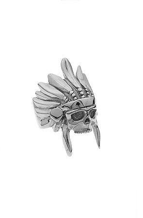 The Indian Chief Ring (Chrome)