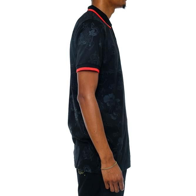 The Leisure Polo Shirt in Black