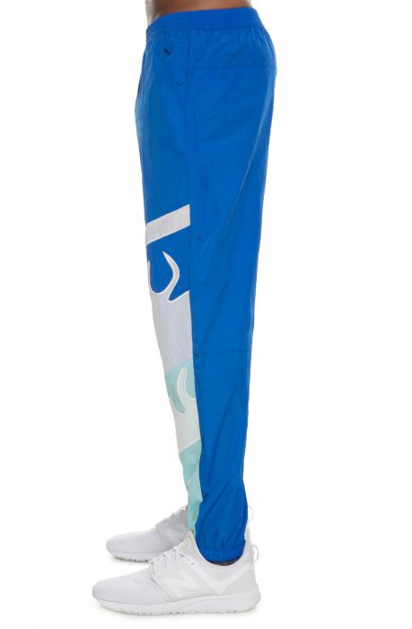 The Waveflare Track Pants in Blue