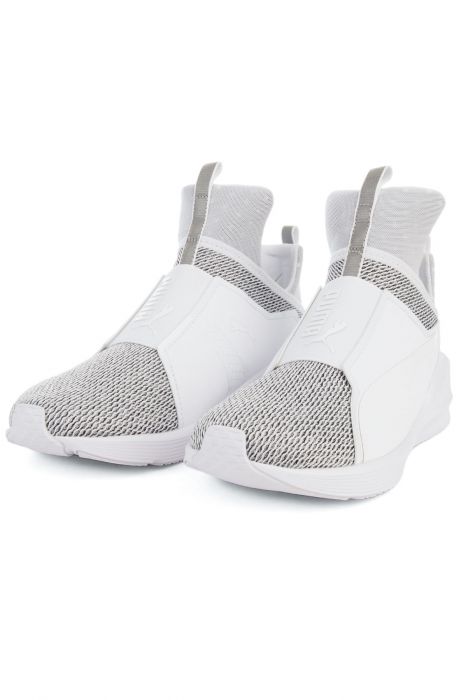 The Fierce Knit Sneaker in White