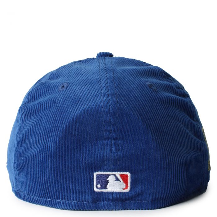 New Era Caps Los Angeles Dodgers Throwback 59FIFTY Fitted Hat Blue