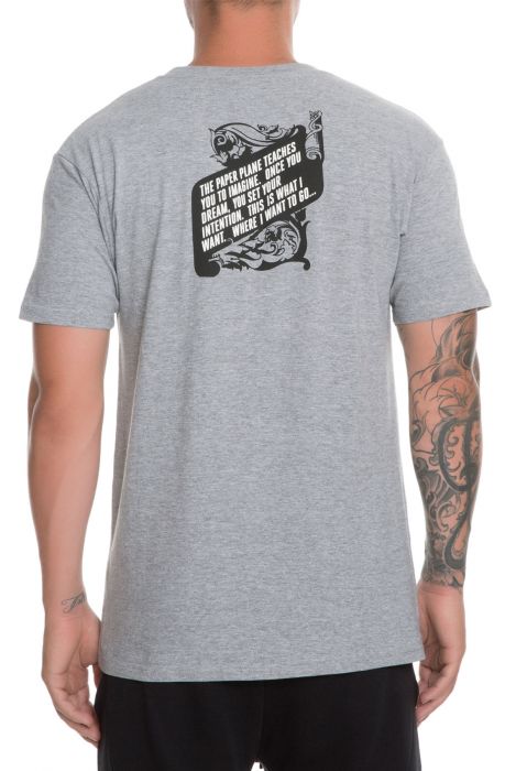 The Constitution Tee in Heather Grey