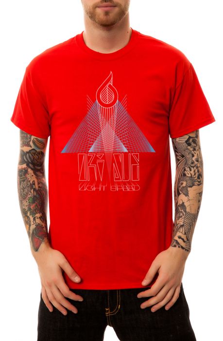 The Lightspeed Tee in Red