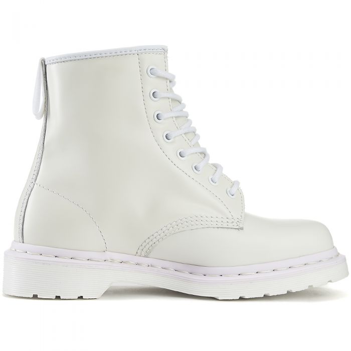 Dr. Martens Unisex: 1460 Mono All White Boots