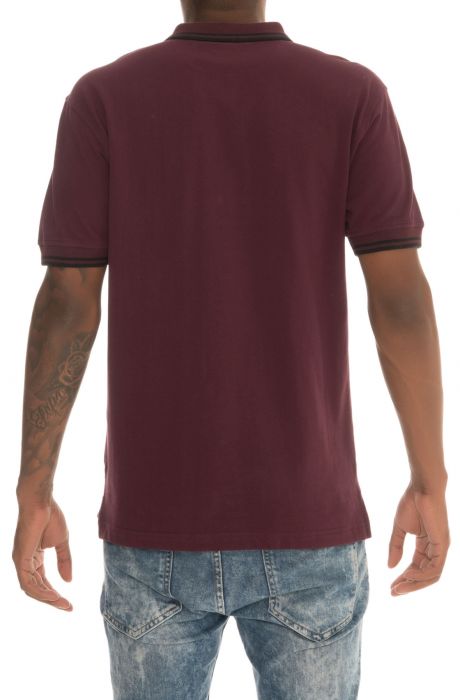 The Rudie's Polo in Burgundy