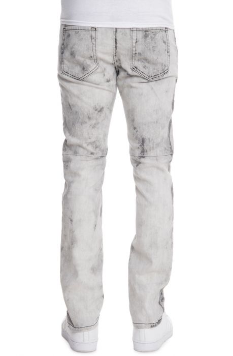 The Euro - Arrowhead Denim Jeans in White