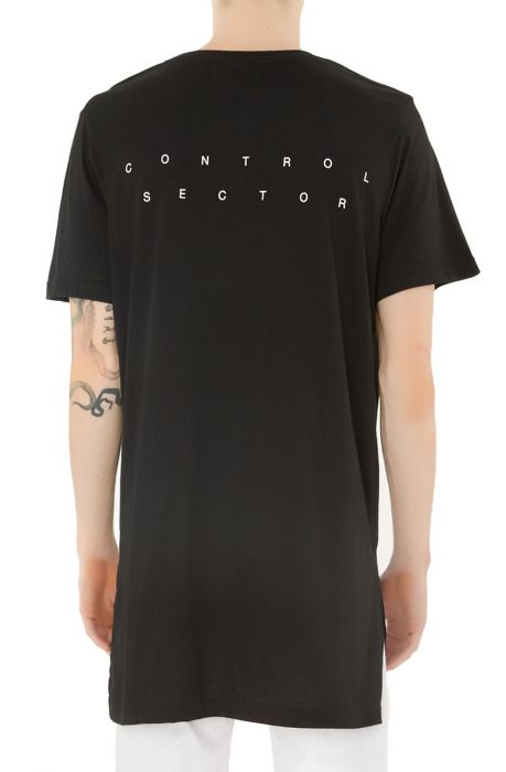 The Colapsar Tee in Black