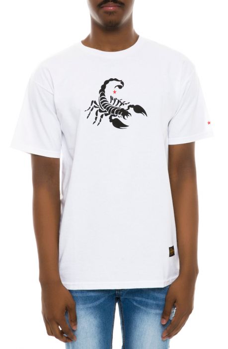 The Scorpion Tee in White