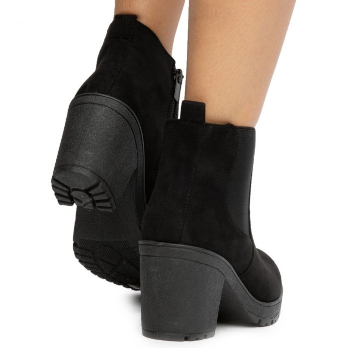 Status-49 Heeled Ankle Booties