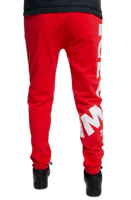 ICE CREAM Drip Sweatpants in Tomato 401-1104-RED - Karmaloop