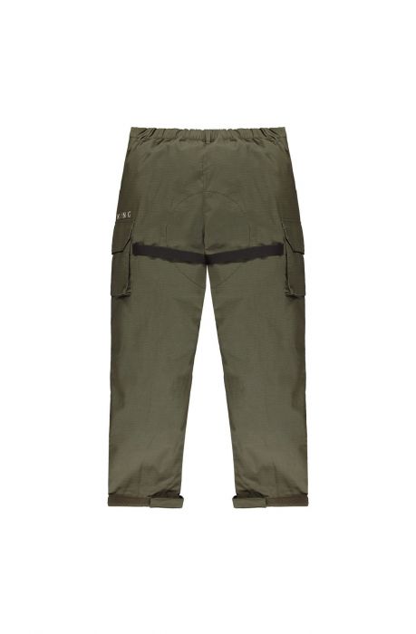 KING APPAREL Earlham Tech Cargo Pants - Fern Green AW21-ECPF - Karmaloop