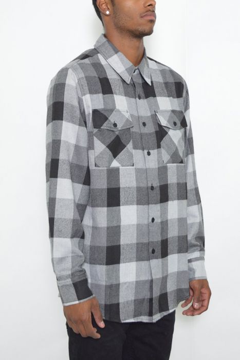 flannel checkered jacket