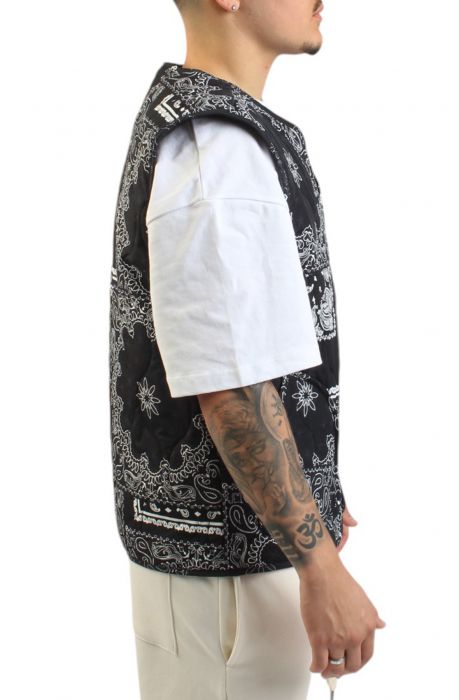 FBRK Victor Padded Vest 942-511BLK - Karmaloop