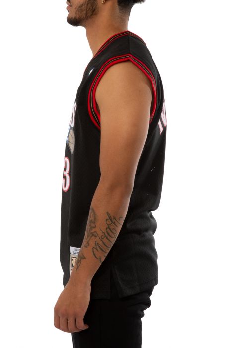 【正規品】ALLEN IVERSON 2000-01 ユニフォームジャージ Allen Iverson Jersey - Black Philadelphia 76ers Swingman
