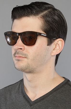 OAKLEY The Frogskins Sunglasses in Polished Rootbeer & Bronze Polarized  03-224 - Karmaloop