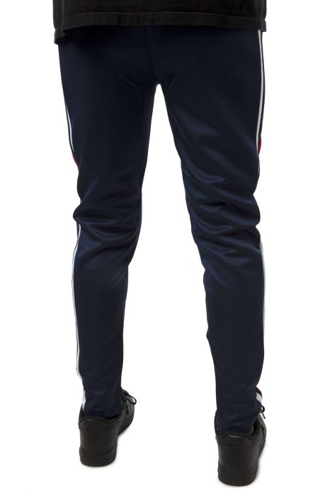 double stripe track pants mens