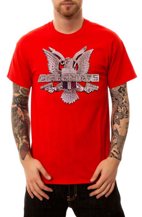 The Diplomatic Immunity Tee in Red