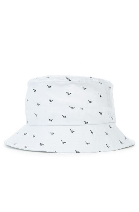 The Nation Paper Planes Bucket Hat in White