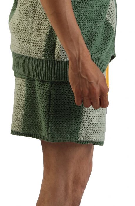 Checker Crochet Shorts