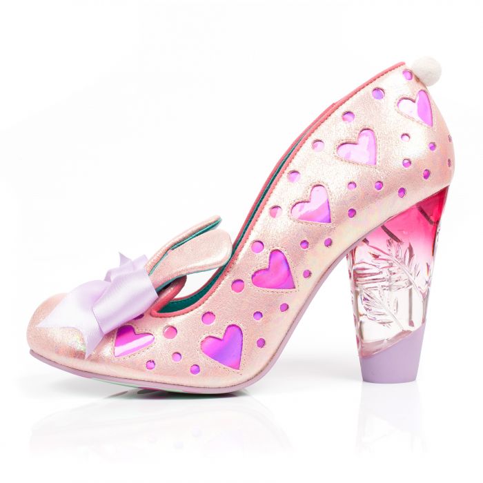 Irregular Choice for Women: Bunnie Love Pink Heels