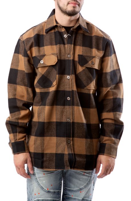 heavyweight flannel shirt uk