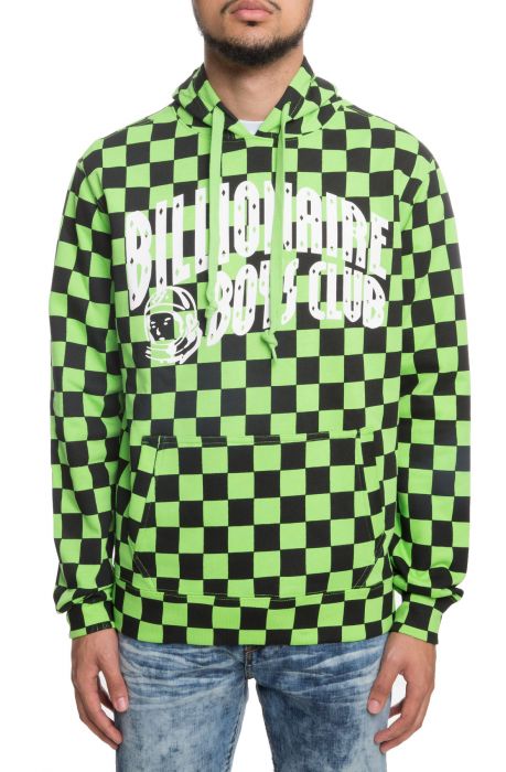 Grand Prix Pullover Hoodie In Green