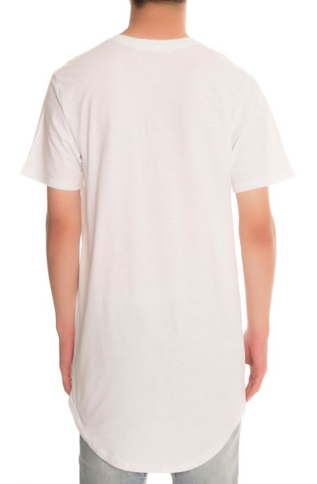 The Canis Scallop Tee in White