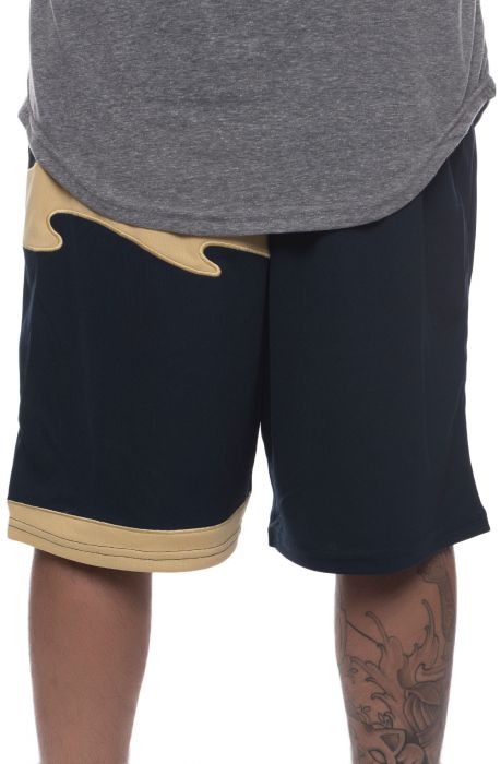 The Nu Wave Basketball Shorts in Navy