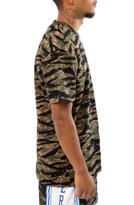 MITCHELL & NESS Los Angeles Lakers Tiger Camo Oversized Tee SSTEBW19099 ...