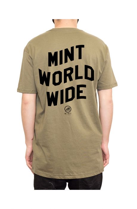 The Mint Wavy Tee 2X-3X in Olive