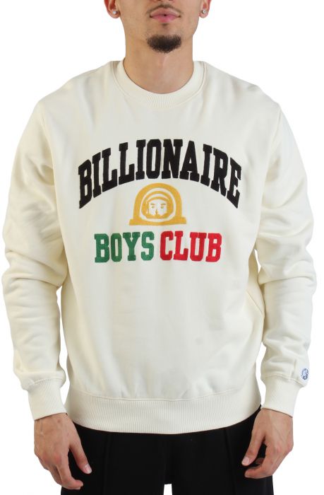 BILLIONAIRE BOYS CLUB Collegiate Crew Sweatshirt 851
