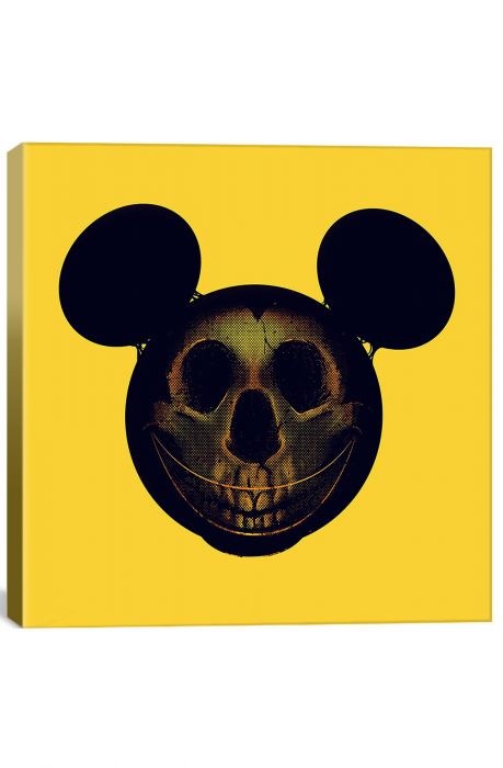 The Mickey By Nicebleed Gallery Wrapped Canvas Print 37 x 37 in Multi