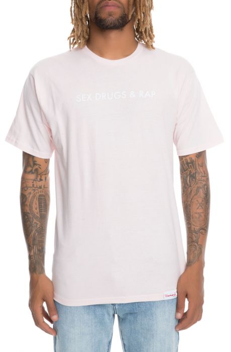 The Essentials Tee in Pink